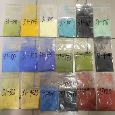 4가지 색상 화이트 세라믹 색상 금색 스탠네트 보라색 및 철산화 조합