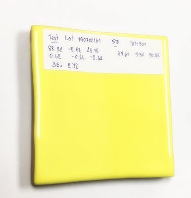 잉크용 오래 지속되는 노란색 얼룩 세라믹 색소 CAS No. 68187-15-5